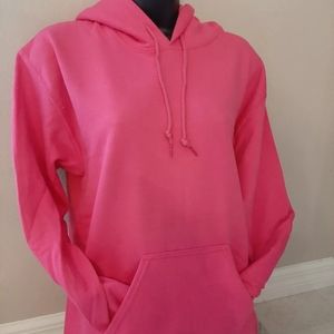 Pink hoodie